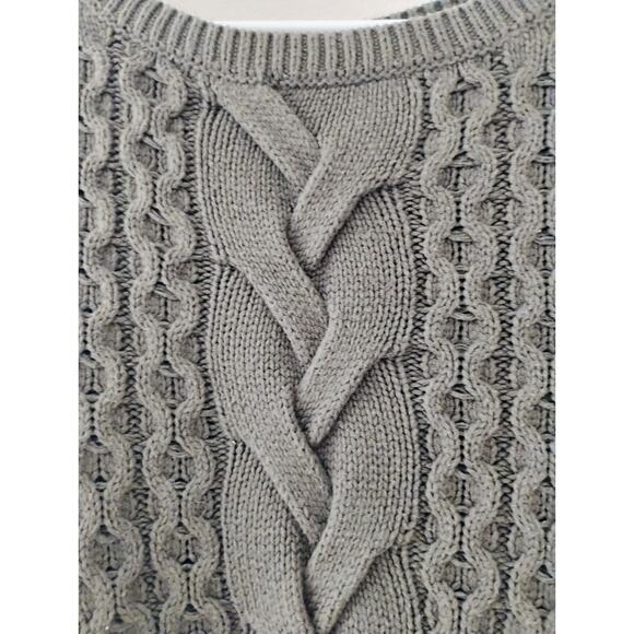 MED Hunter Green Express Knit Sweater. Fall, Winter. Comfy. Heavy. Warm. Sage. - Picture 5 of 10